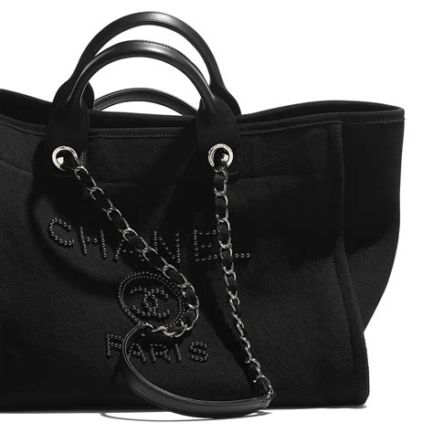 chanel shopper canvans|borse chanel outlet.